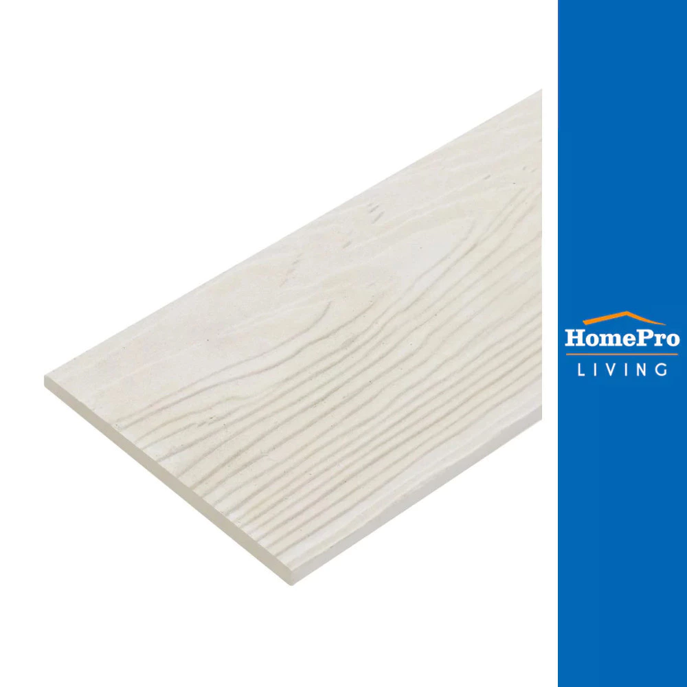 SHERA ไม้ฝา ลายสักขอบตรง 15X300X0.8 ซม. สีธรรมชาติ จัดส่งโดย HomePro