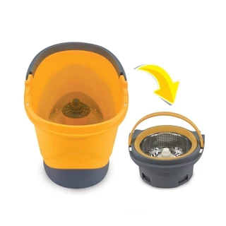 BE MAN ชุดอุปกรณ์ถังปั่นพร้อมไม้ม็อบ VALUE SPIN สีเหลือง จัดส่งโดย HomePro