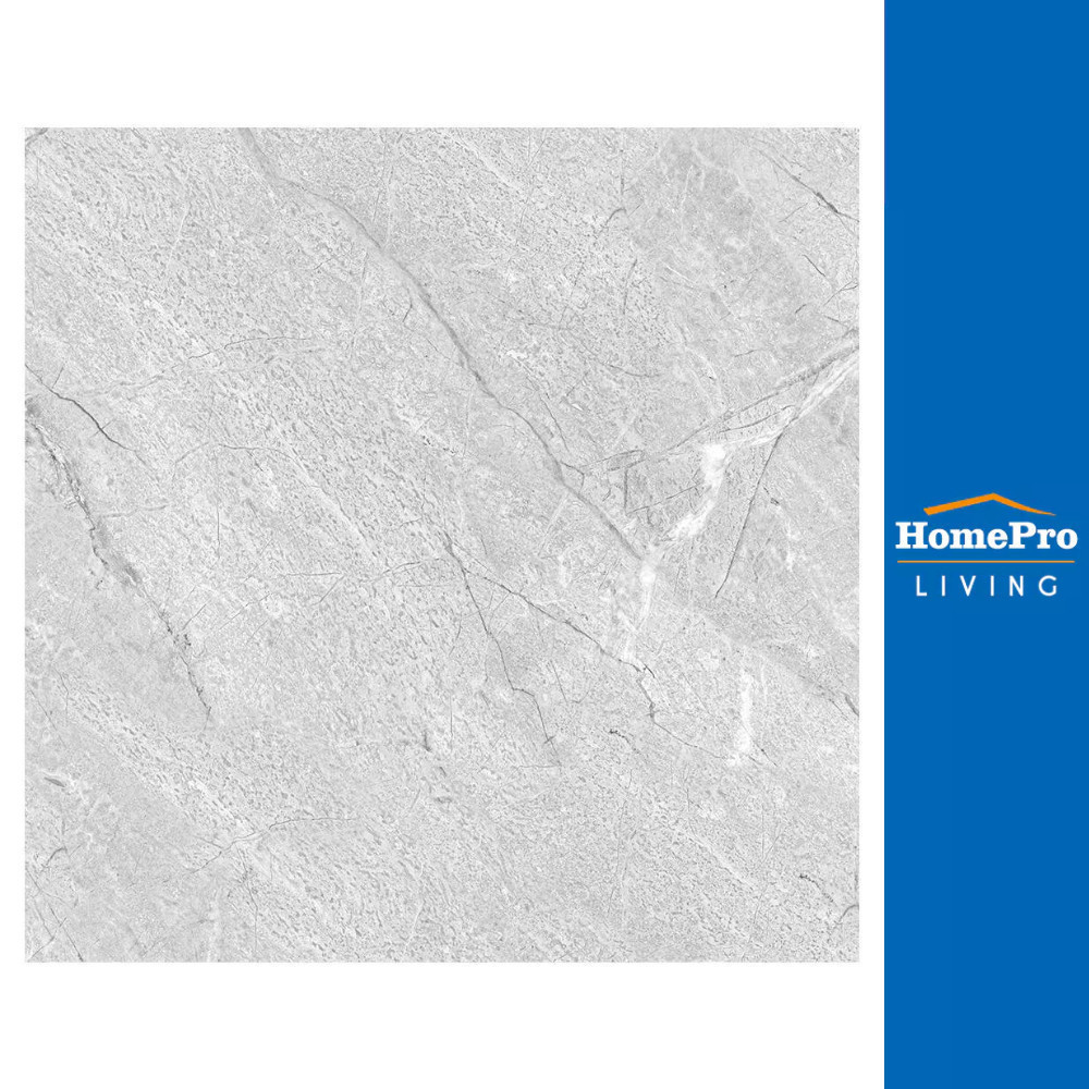 ภูผา กระเบื้องพื้น 16x16 นิ้ว คาวิลอน เทา A 0.96M2 จัดส่งโดย HomePro