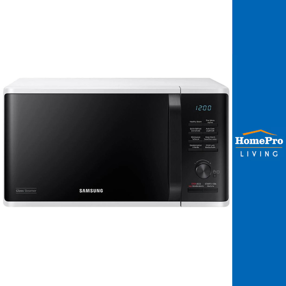 SAMSUNG ไมโครเวฟระบบอุ่น รุ่น MS23K3555EW/ST 23 ลิตร