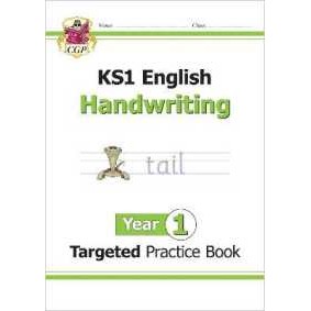 KS1 English Year 1 Handwriting Targeted Practice Book (Cgp Year 1 English) [Paperback]