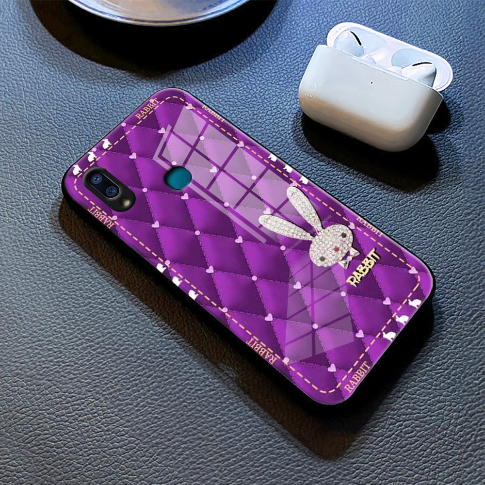 หูกระต่าย เคส กระจก vivo v9 v23/e v21/e v20 pro v19 v15 v11i s1 pro Y20/S/A/T/i Y19 Y17 Y12/S Y15 Y11 Y15S/A h3f1919