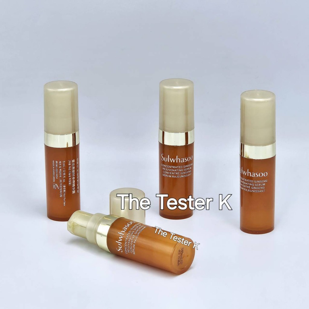 #พร้อมส่ง/Exp.6/12/26  #เซรั่มสูตรใหม่ #Sulwhasoo Concentrated Ginseng Rejuvenating Serum 5 ml / 8ml