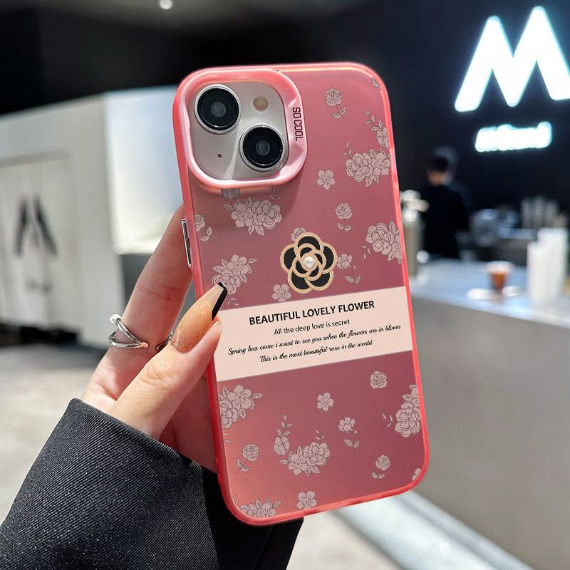 เคสสำหรับ iPhone 6 Plus 6s Plus 7 Plus 8 Plus SE 2020 X Xr Xs Max เคสดอกไม้ - รูปที่ 6