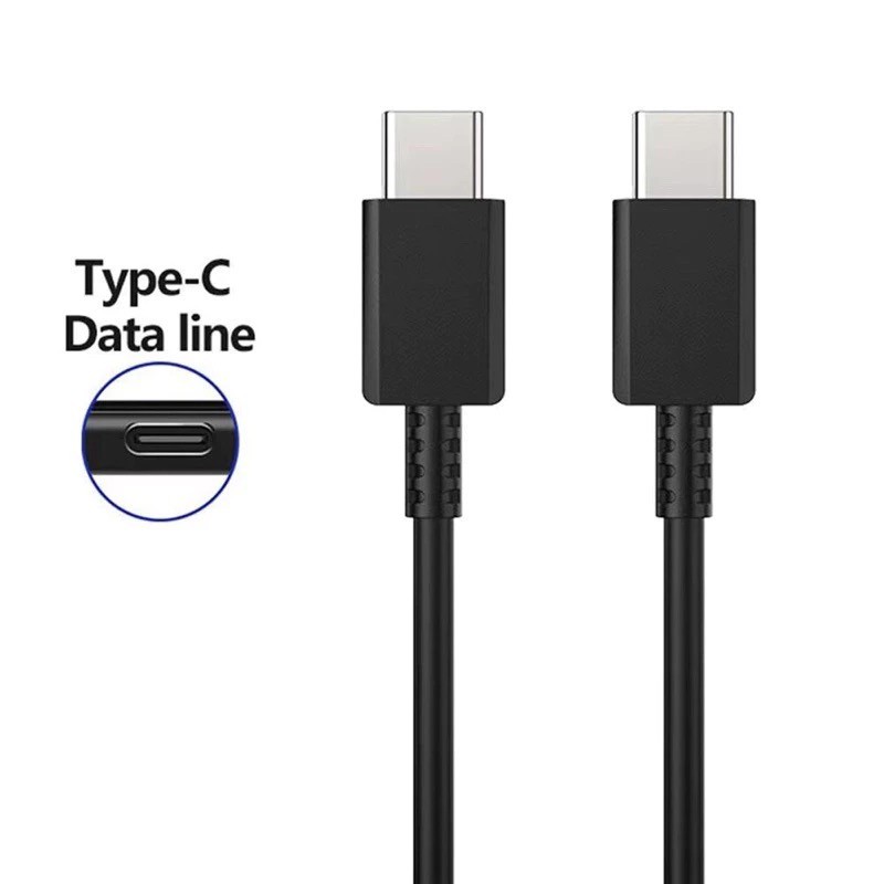โปร 1 แถม 1 สายชาร์จสำหรับซัมซุง Type C to Type C ยาว 1 เมตร รองรับ Fast Charge สายชาร์จ สำหรับ Samsung Type C to C