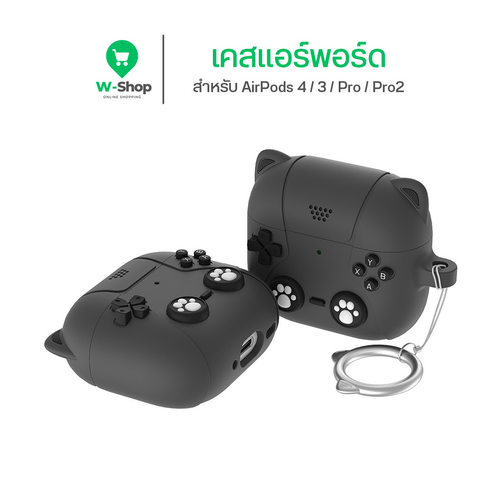 เคส AirPods 4 และ AirPods Pro 3 เคสซิลิโคนแมวนิ่มสวยน่ารัก รองรับ รองรับรุ่น AirPods4 3 2 Pro3 Pro2