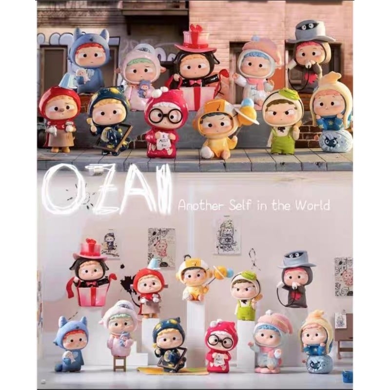 ⭐พร้อมส่ง⭐ POPMART - Ozai - Another Self in the World V2 (Art Toy/Designer Toy/Blind Box)