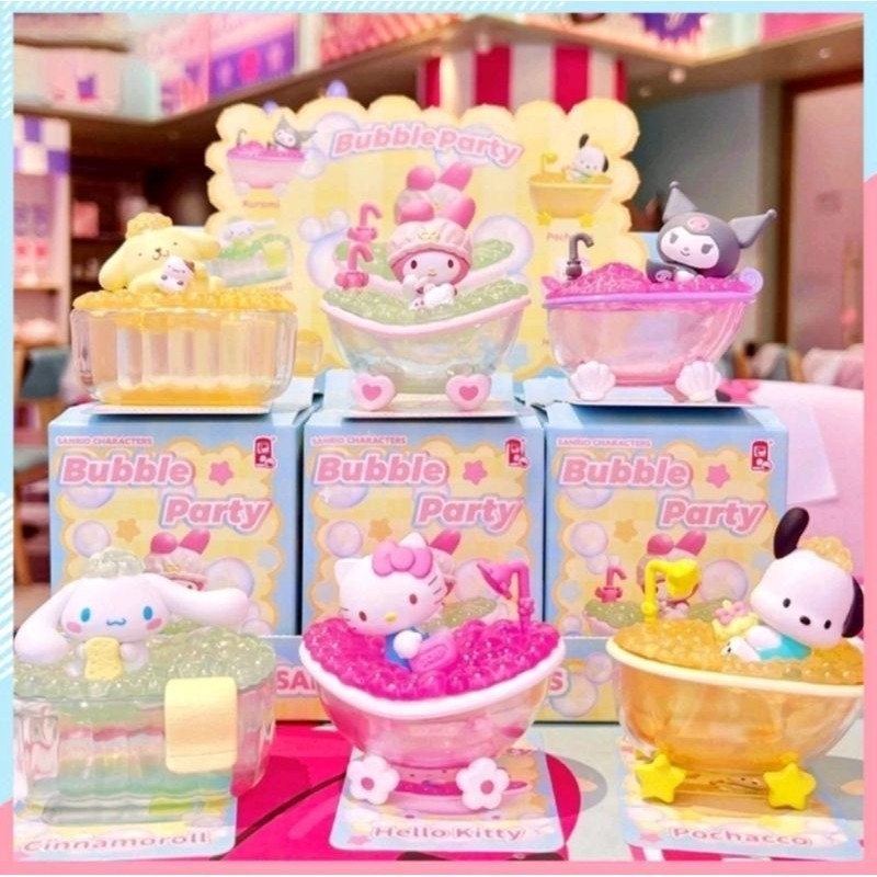 ⭐พร้อมส่ง⭐ Sanrio Character - Bubble Party (Art Toy/Designer Toy/Blind Box)