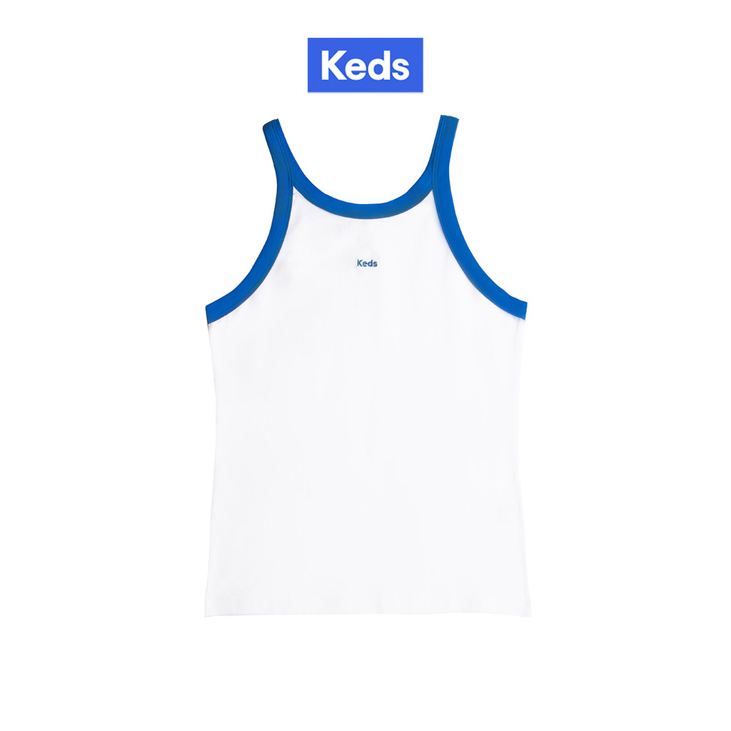 KEDS เสื้อกล้าม รุ่น KEDS BINDING TANK TOP สีขาว ( F24APT0200WHITE )