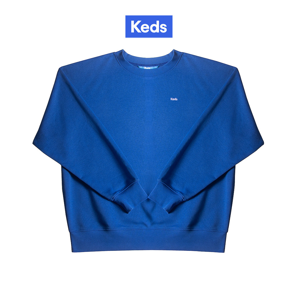 KEDS เสื้อวอร์ม รุ่น KEDS SWEATSHIRT สีน้ำเงิน ( F24APT0700BLUE )