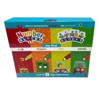 Numberblocks and Alphablocks: My First Numbers and Letters Set (4 wipe-clean books with pens include