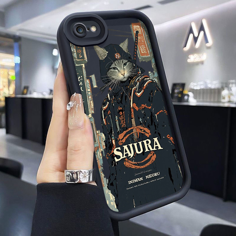 เคสสำหรับ iPhone 6 Plus 6s Plus 7 Plus 8 Plus SE 2020 เคสมือถือลายแมวกังฟู ราคา ถูกที่สุด ดีลบีเคเค