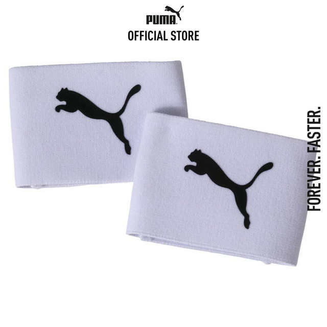 PUMA FOOTBALL - ถุงเท้าฟุตบอลสต๊อปเปอร์แบบกว้าง สีขาว - 05063601