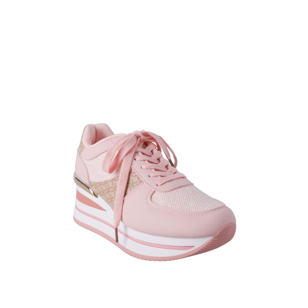 Villains SF FAYE Platform Chunky Sneakers รองเท้าผ้าใบแพลตฟอร์มผู้หญิง ส้นสูง 2.8"