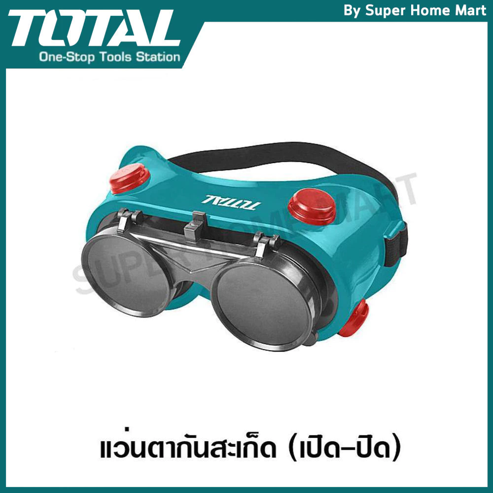 Total แว่นตาอ๊อก แบบเปิดปิดได้ แบบคาดศีรษะ รุ่น TSP303 ( Safety Goggle )