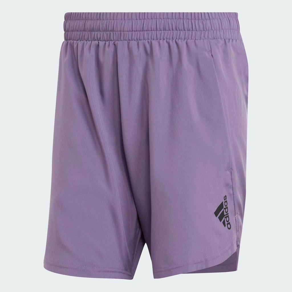 adidas เทรนนิง กางเกงขาสั้น AEROREADY Designed for Movement ผู้ชาย สีม่วง IL1412
