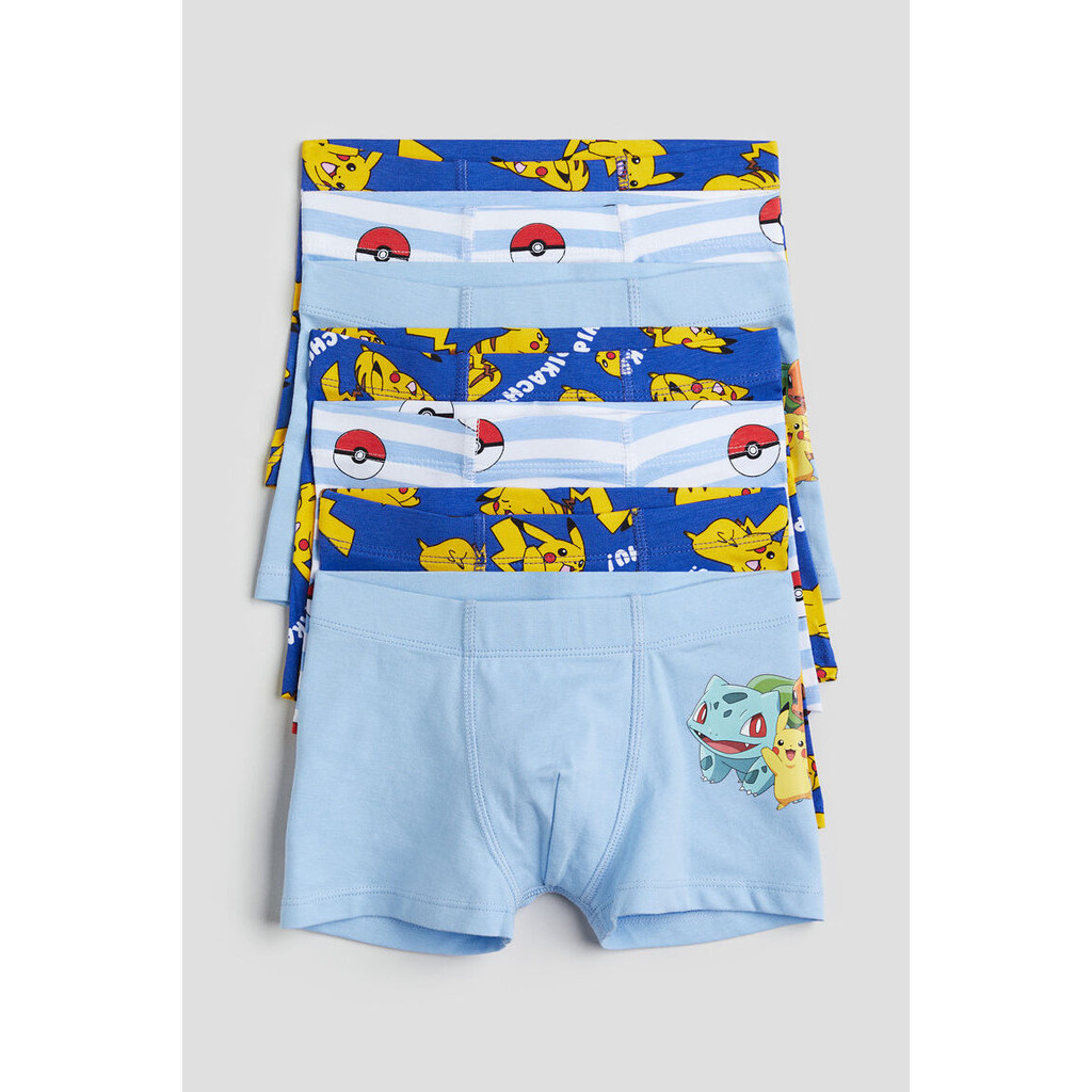 H&M Boy 7-pack printed trunks 1218493_1
