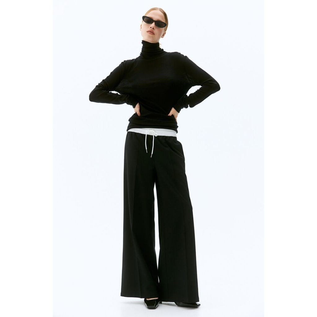 H&M Woman Wide pull-on trousers 1214177_2