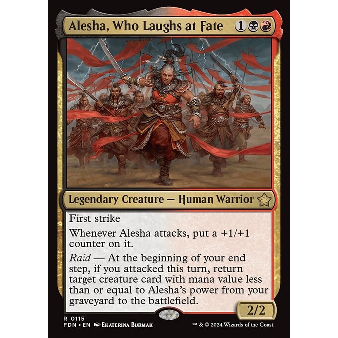 [Foundation] - [FDN] - (R) - [Alesha, Who Laughs at Fate] - [2024]