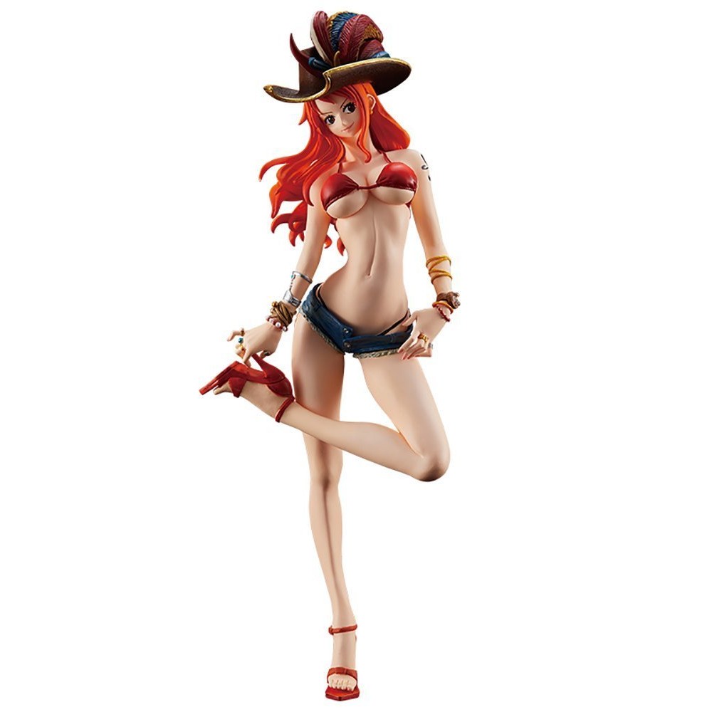 Banpresto One Piece Flag Diamond Ship Nami Action Figure หลายสี SG_B077SCC45M_US สินค้าแท้ใหม่เอี่ยม