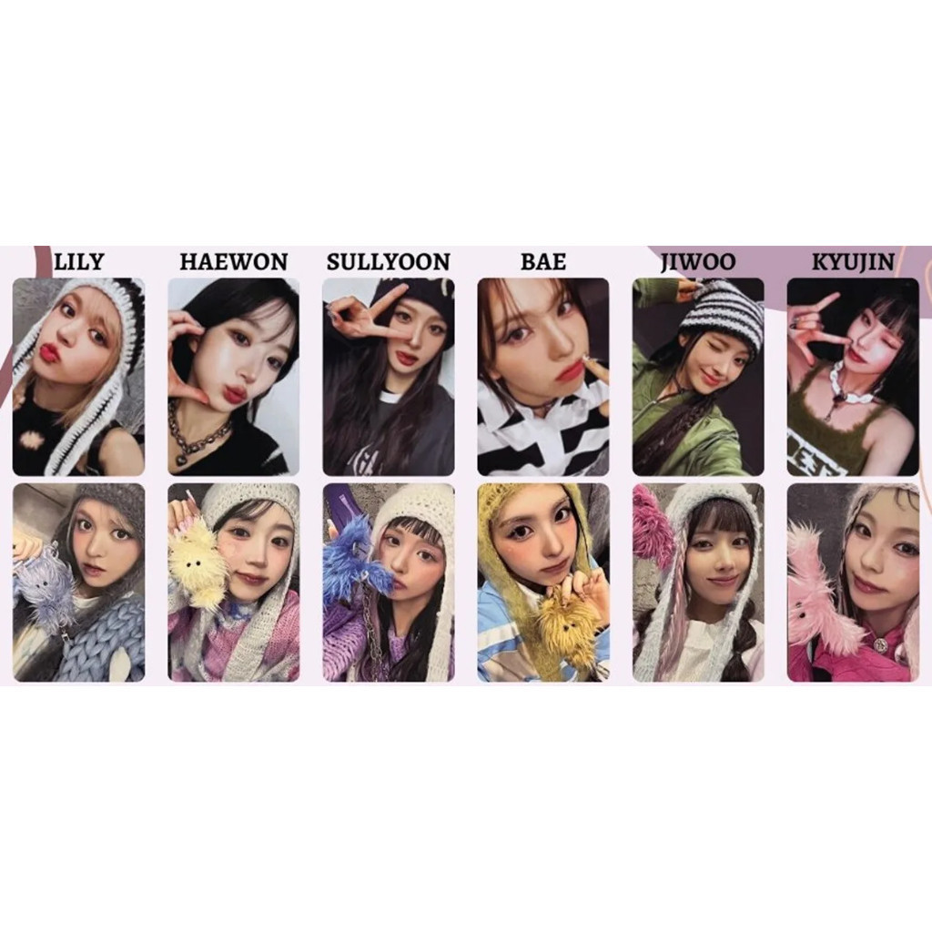 Nmixx 2Nd Ep Fe3O4: Break Album Limited Ver. โฟโต้การ์ดอย่างเป็นทางการ
