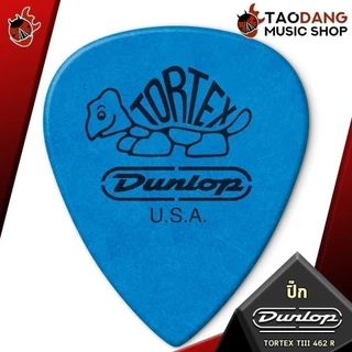 ซื้อ 12 ชิ้นลดเพิ่มอีก 3% ปิ๊กกีต้าร์ Jim Dunlop Tortex T III 462R - Pick guitar ปิ๊กเต่า ทุกขนาด การันตี - เต่าแดง