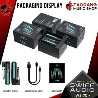 Swiff Audio WS-70 , WS-70+ Wireless System Swiff Audio WS70 , WS70+ ไวเลสกีต้าร์ - เต่าเเดง