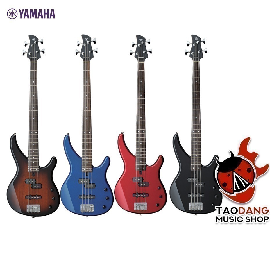 เบสไฟฟ้า Yamaha TRBX174 สี Black , Dark Blue Metallic , Red Metallic , Old Violin Sunburst เต่าเเดง