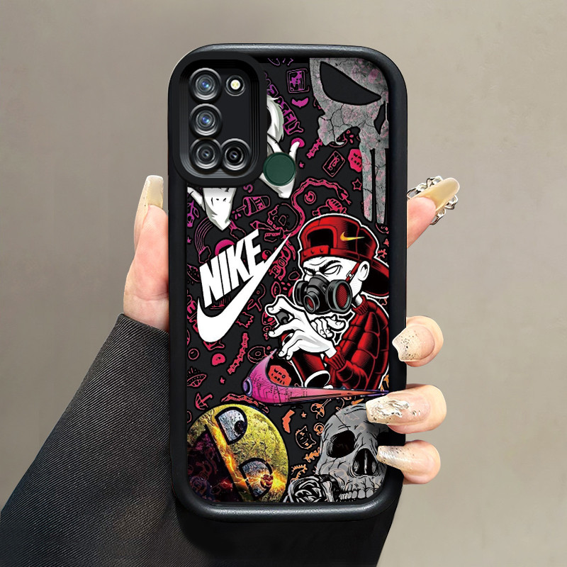 เคสสำหรับ Realme 7i Realme C17 เคสนิ่มเคสป้องกันแบบกันแรงสั่นสะเทือนเคสซิลิโคนซิลิโคนโทรศัพท์สนุกสนาน