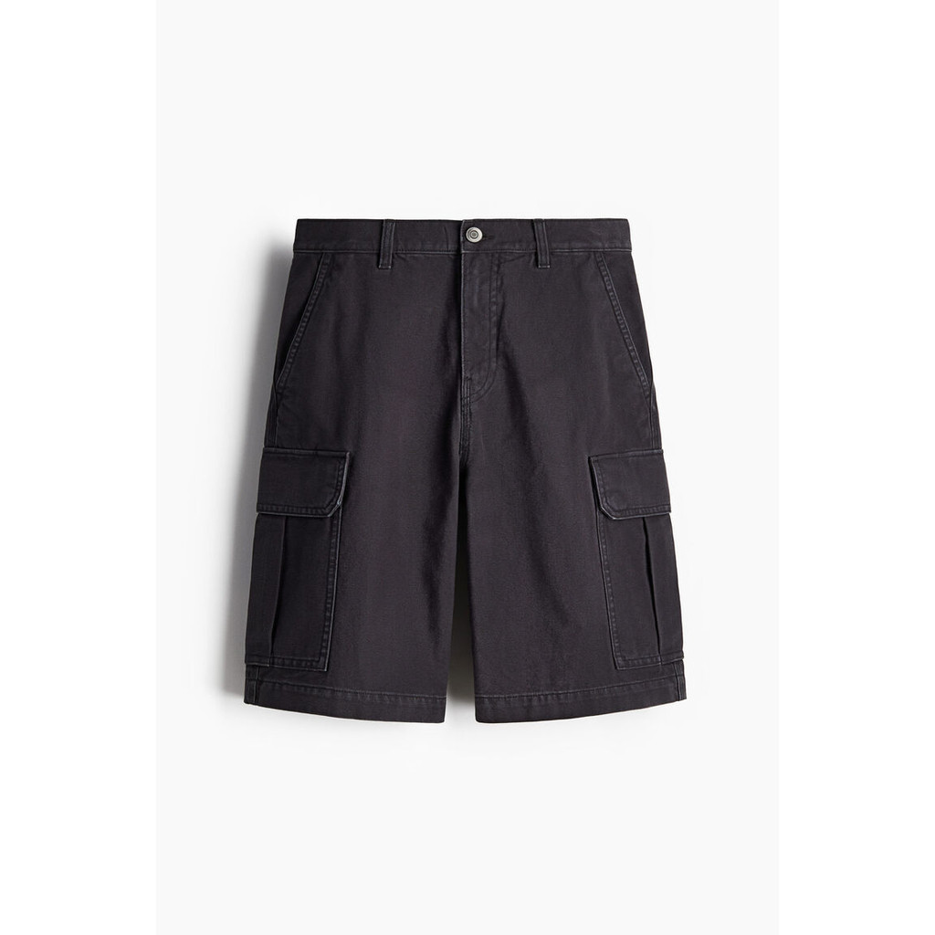H&M Men Baggy Fit Cargo shorts 1257544_1