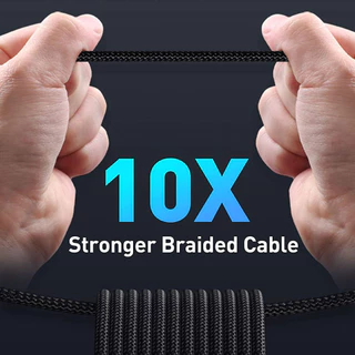 Baseus สายชาร์จเร็ว รุ่น Tungsten Gold Fast Charging Data Cable แบบ Type C to Type C 100W 1m/2m/3m