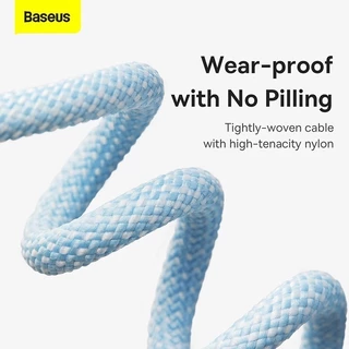 Baseus สายชาร์จเร็ว รุ่น Dynamic Series Fast Charging Data Cable แบบ USB to Type C 100W 1m,2m