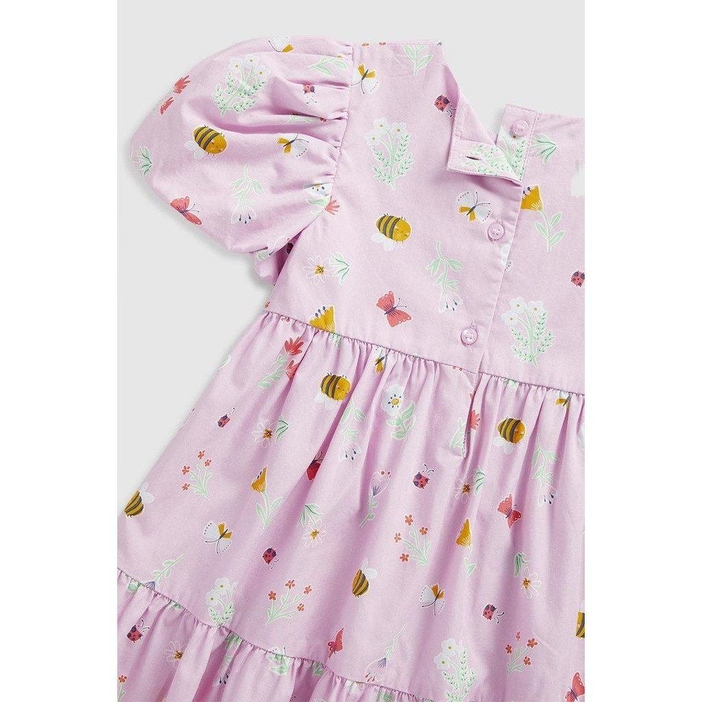 Mothercare فستان بنات قطن وردي — صورة 3