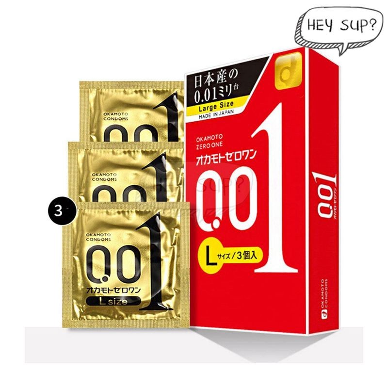 OKAMOTO 001 Large Zero One - L Size (Japan Original) Yellow Label