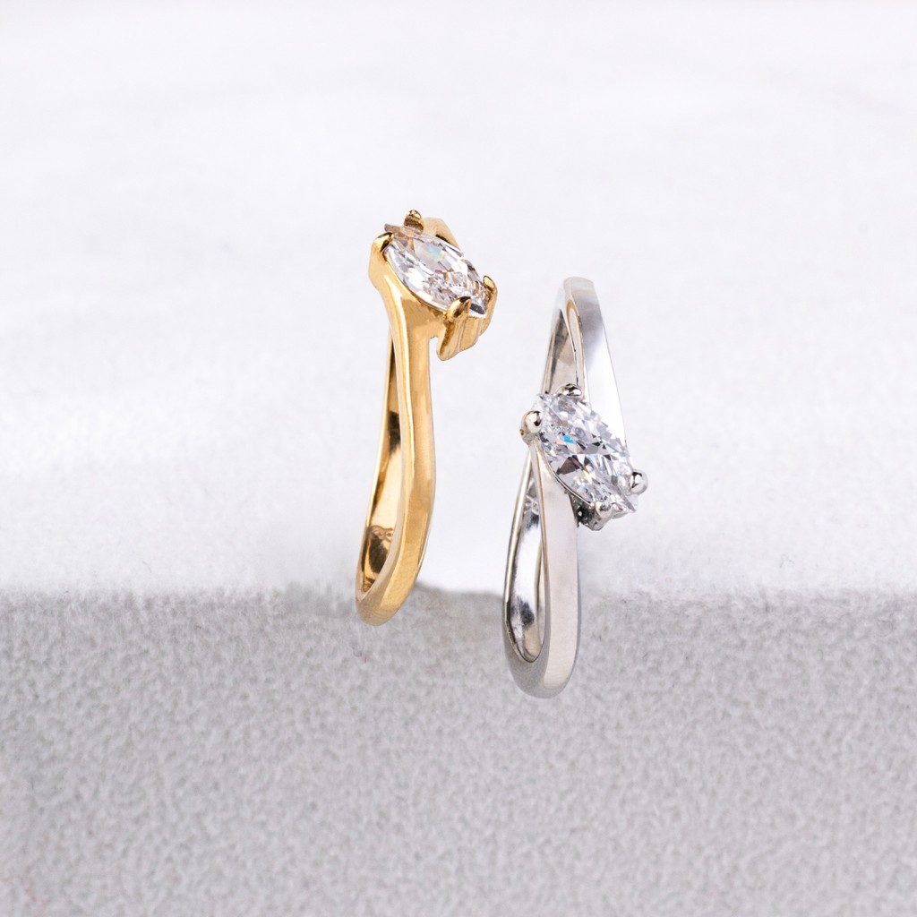 Valichain - Petite Gem Marquise Ring