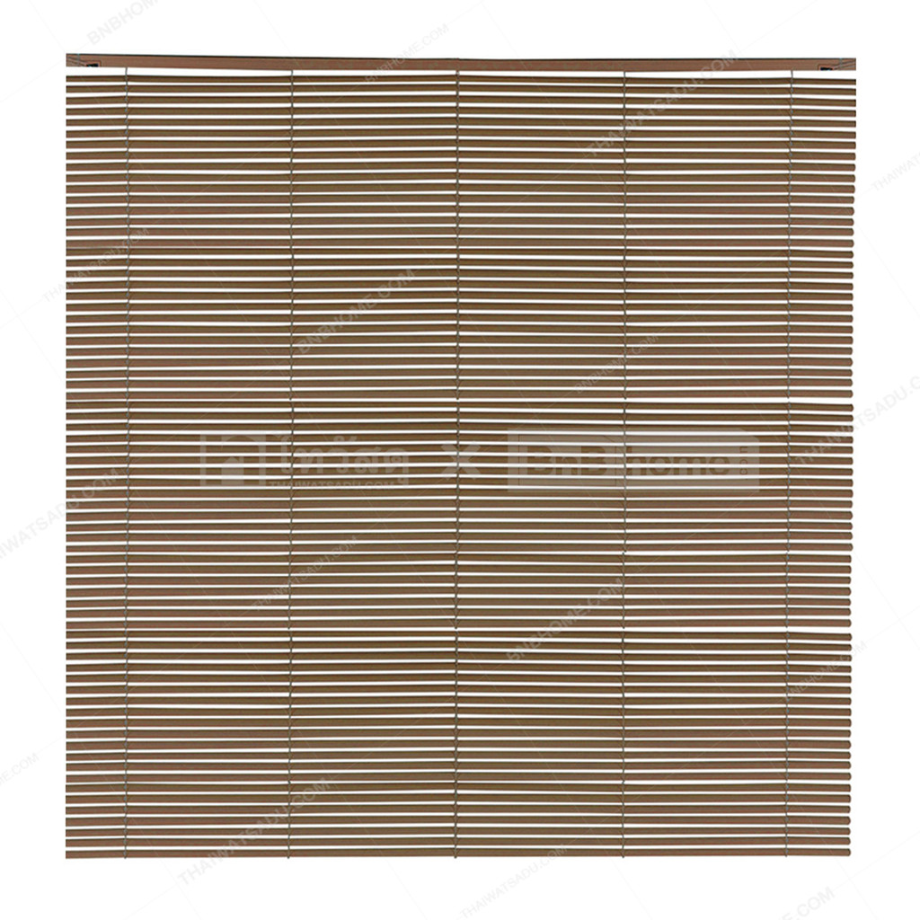 KASSA HOME มู่ลี่ PVC 1 นิ้ว รุ่น RF-M-001 ขนาด 155 x 160 ซม. สีไม้