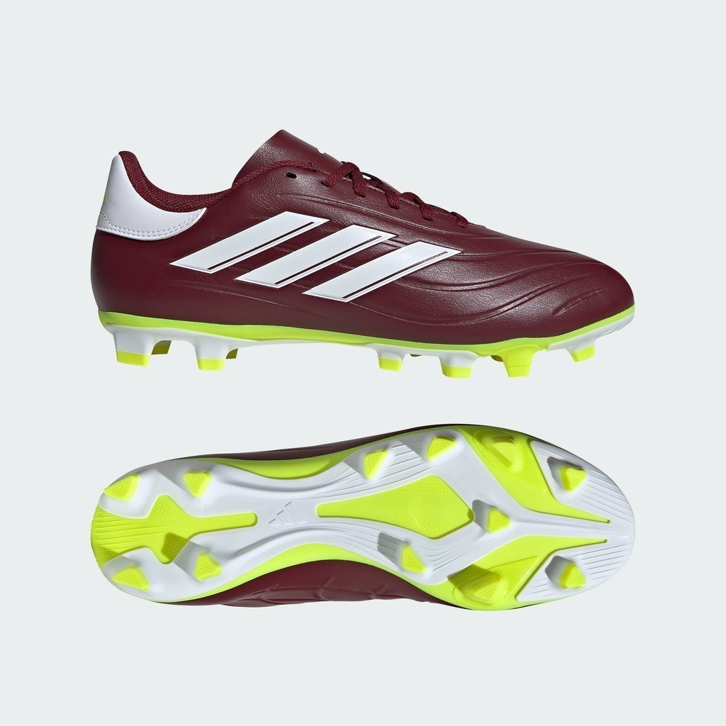 adidas Football Copa Pure II Club Flexible Ground Boots Unisex Burgundy IG1098