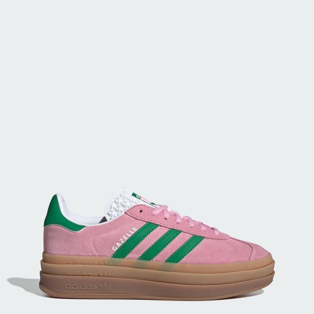 adidas ไลฟ์สไตล์ รองเท้า Gazelle Bold Unisex สีชมพู IE0420