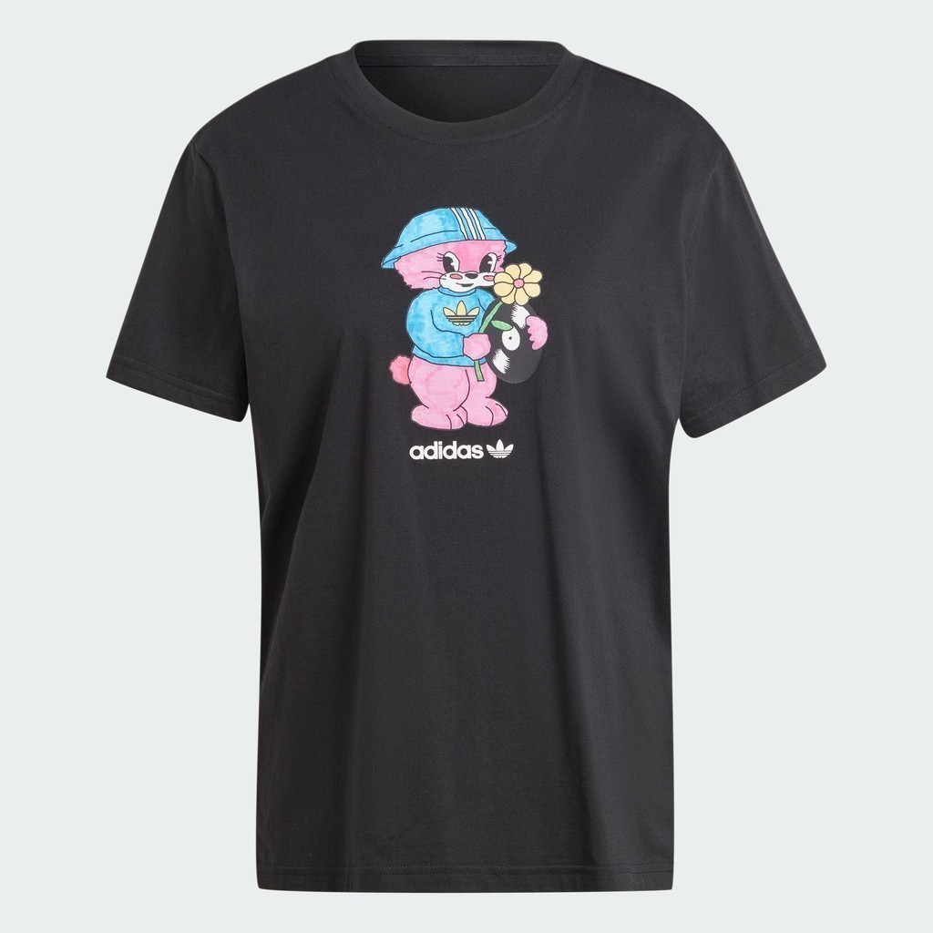 adidas Lifestyle Adidorable Tee Women Black IS2843