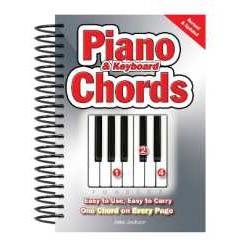 Piano & Keyboard Chords : Easy-to-Use, Easy-to-Carry, One Chord on Every Page (Easy-to-use) (Spiral)
