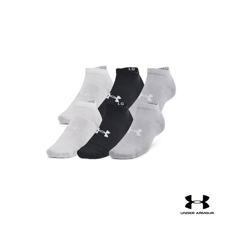Under Armour Unisex UA Essential 6-Pack Low Cut Socks