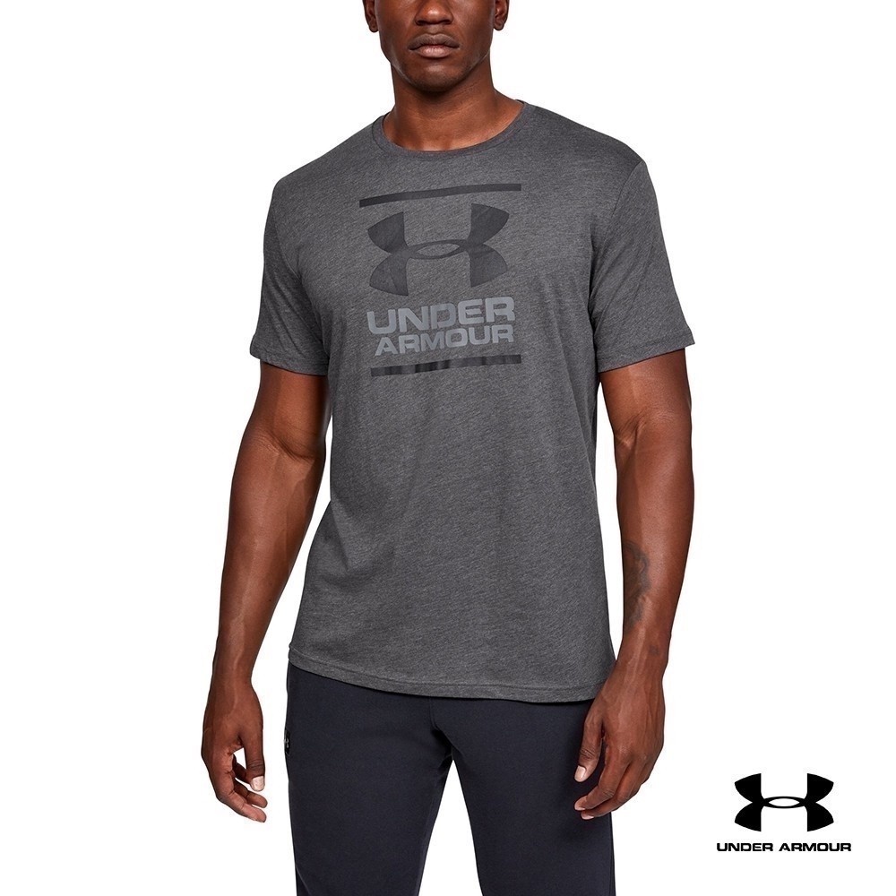 Under Armour Men's GL Foundation Short Sleeve T-Shirt อันเดอร์ อาเมอร์ เสื้อออกกำลังกาย สำหรับผู้ชาย รุ่น GL Foundation