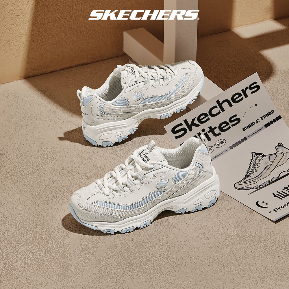 Skechers สเก็ตเชอร์ส รองเท้า ผู้หญิง Sport D'Lites 1.0 Shoes - 896276-NTGY