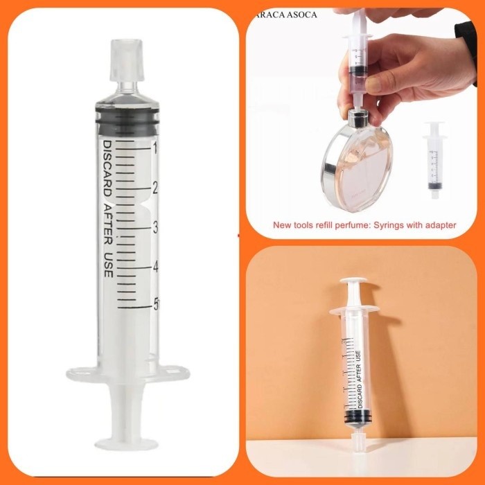 ✨COD✨nyotaer.th เครื่องมือเข็มฉีดยาน้ําหอม 10ml พร้อม Adaptor