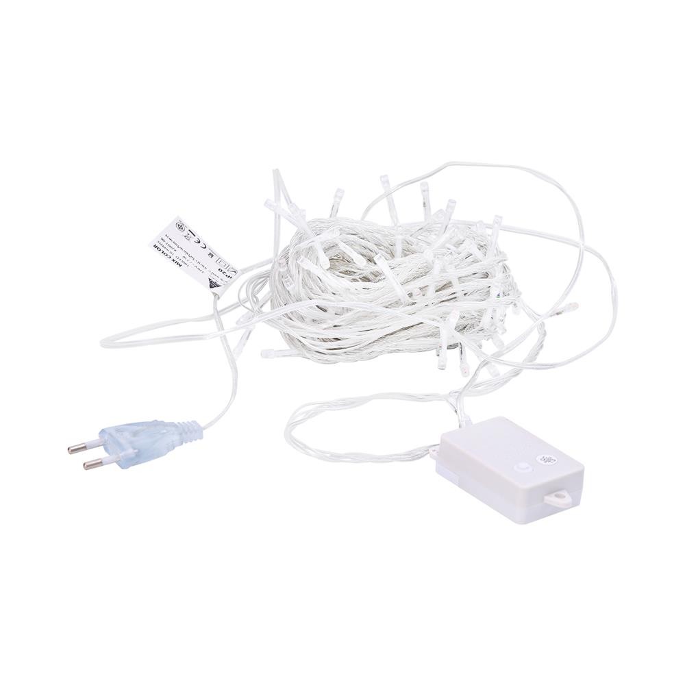 CARINI ไฟกะพริบ LED WHITE 7 วัตต์ 10 เมตร RGB จัดส่งโดย HomePro