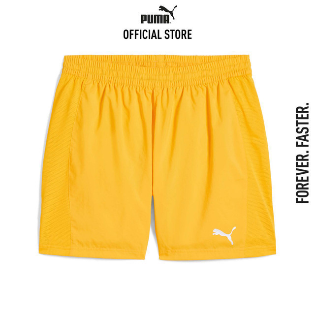 PUMA RUNNING - กางเกงขาสั้นผู้ชาย 5" RUN FAVORITE VELOCITY สีส้ม 52500438