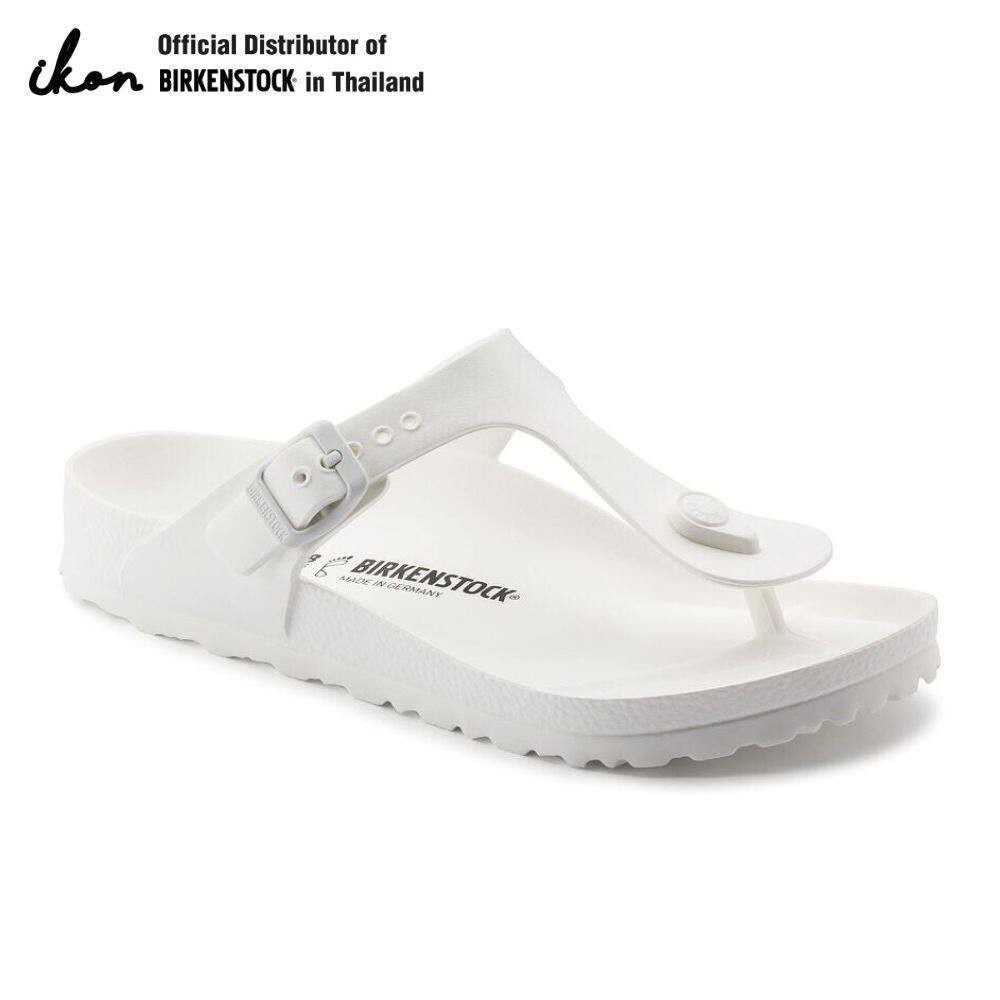 BIRKENSTOCK Gizeh EVA White รองเท้าแตะ Unisex สีขาว รุ่น 128221 (regular)