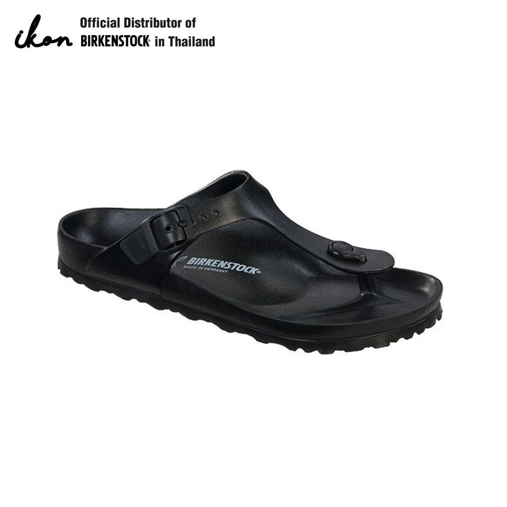 BIRKENSTOCK Gizeh EVA Black รองเท้าแตะ Unisex สีดำ รุ่น 128201 (regular)