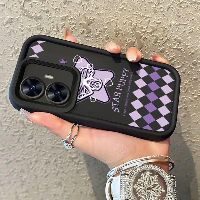 เคสสำหรับ Realme C55 Realme Narzo N55 เคสโทรศัพท์ดาว