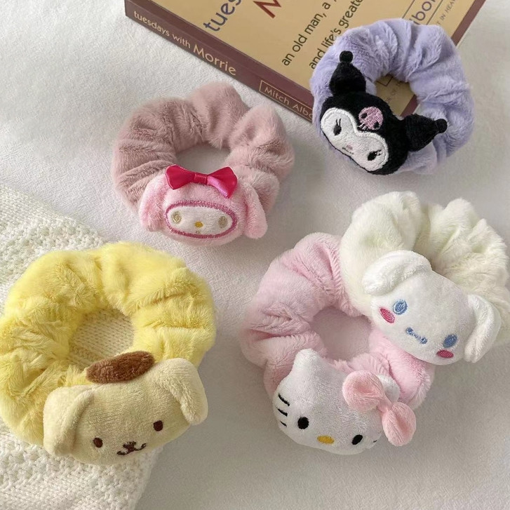 Candypop Sanrio Kuromi Hello Kitty การ์ตูนยางรัดผมน่ารัก ยางรัดผมน่ารัก น่ารัก สไตล์ญี่ปุ่น